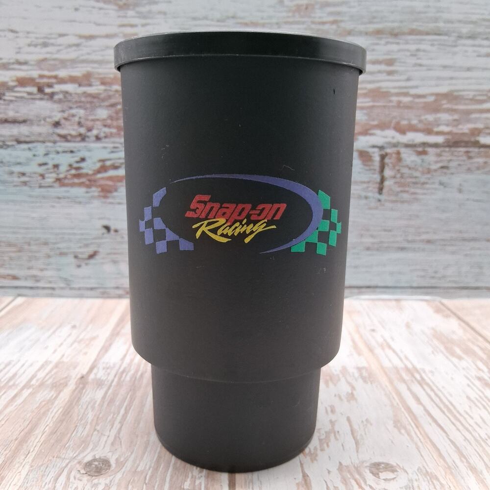Vintage Snap-on Racing Koozie Black Detachable Bottom